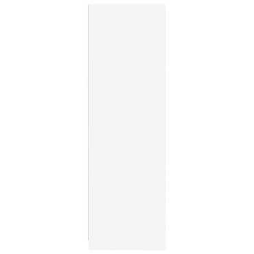 vidaXL Ντουλάπι Λευκός 79,5x49x156cm Μηχανικά επεξεργασμένο ξύλο