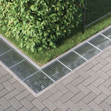 vidaXL Σίτα Ασημί 40 x 40 x 2 cm Γαλβανισμένο Ατσάλι Ψυχρής Βύθισης
