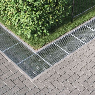 vidaXL Σίτα Ασημί 50 x 50 x 2 cm Γαλβανισμένο Ατσάλι Ψυχρής Βύθισης