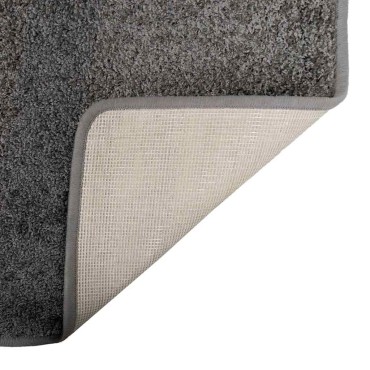 vidaXL Δερμάτινο Χαλί Γκρι 50x300cm 100% Πολυπροπυλένιο Τούφτα
