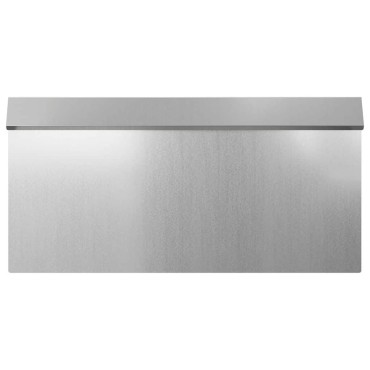 vidaXL Φράκτης σαλιγκαριών 4 τμχ. 50 x 3,5 x 25 εκ Ασημί