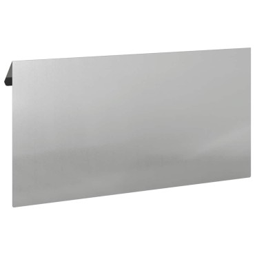 vidaXL Φράκτης σαλιγκαριών 4 τμχ. 50 x 3,5 x 25 εκ Ασημί
