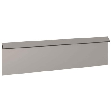 vidaXL Φράκτης σαλιγκαριών 100 x 3,5 x 25 εκ Σκ rusty