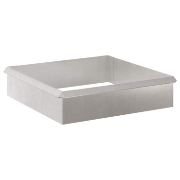 vidaXL Φράχτες με σαλιγκάρια 8 τμχ. 100 x 3,5 x 25 εκ Ασημί