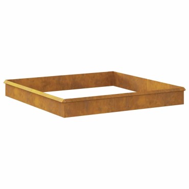 vidaXL Φράχτες με σαλιγκάρια 12 τμχ. 100 x 3,5 x 25 εκ Σκ rusty