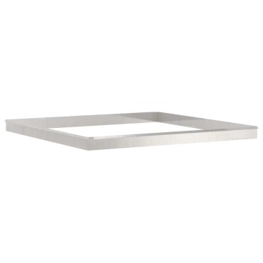 vidaXL Φράχτες με σαλιγκάρια 20 τμχ. 100 x 3,5 x 25 εκ Ασημί