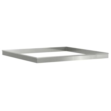 vidaXL Φράχτες με σαλιγκάρια 20 τμχ. 100 x 3,5 x 25 εκ Ασημί