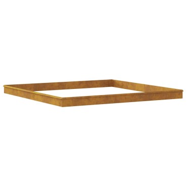 vidaXL Φράχτες με σαλιγκάρια 20 τμχ. 100 x 3,5 x 25 εκ Σκ rusty