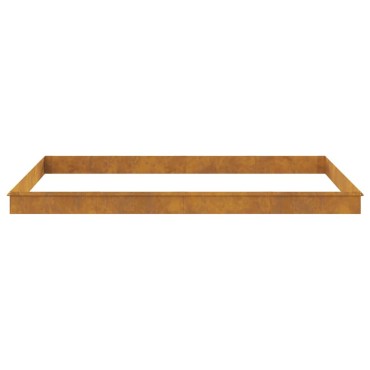 vidaXL Φράχτες με σαλιγκάρια 20 τμχ. 100 x 3,5 x 25 εκ Σκ rusty