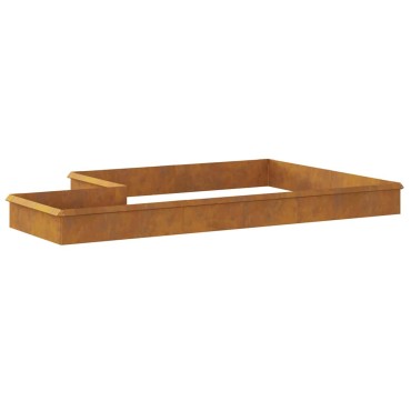 vidaXL Φράχτες με σαλιγκάρια 16 τμχ. 100 x 3,5 x 25 εκ Σκ rusty