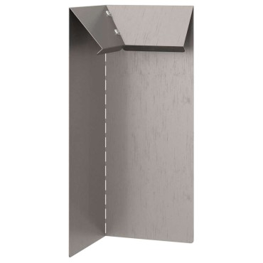 vidaXL Φράχτες με σαλιγκάρια 16 τμχ. 100 x 3,5 x 25 εκ Σκ rusty