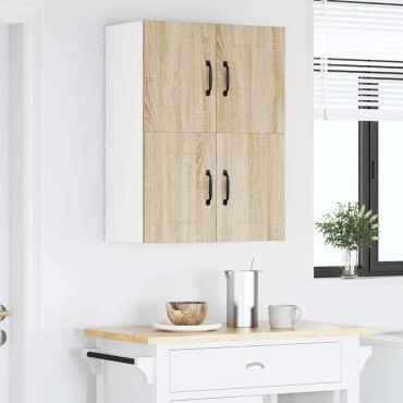 vidaXL Ντουλάπα Τοίχου LUCCA Sonoma Δρυς 60x31x40 εκ