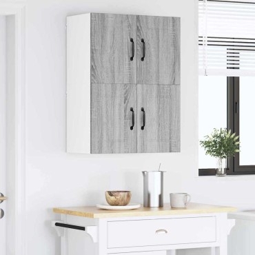 vidaXL Ντουλάπα Τοίχου LUCCA Γκρι Sonoma 60x31x40 εκ