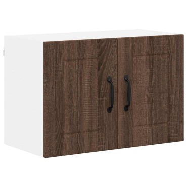 vidaXL Ντουλάπα Τοίχου LUCCA Καφέ Ξύλο Δρυός 60x31x40 εκ