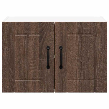 vidaXL Ντουλάπα Τοίχου LUCCA Καφέ Ξύλο Δρυός 60x31x40 εκ