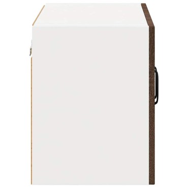 vidaXL Ντουλάπα Τοίχου LUCCA Καφέ Ξύλο Δρυός 60x31x40 εκ