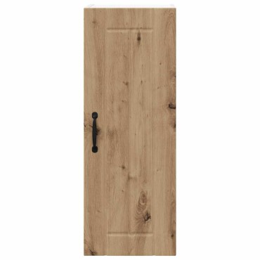 vidaXL Ντουλάπα Τοίχου LUCCA Artisan Δρυς 30x31x80cm