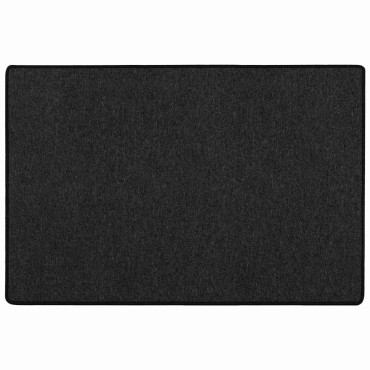 vidaXL Δερμάτινο Χαλί Ανθρακί 100x150cm 100% Πολυπροπυλένιο