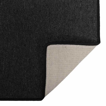 vidaXL Δερμάτινο Χαλί Ανθρακί 100x300cm 100% Πολυπροπυλένιο