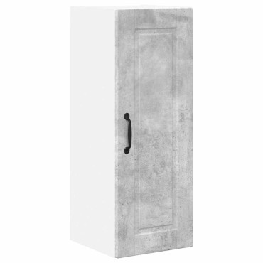 vidaXL Ντουλάπα Τοίχου PORTO Σκυρόδεμα Γκρι 30x31x80cm