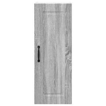vidaXL Ντουλάπα Τοίχου PORTO Γκρίζο Σονομα 30x31x80cm