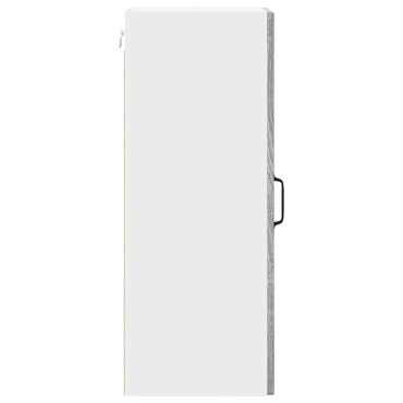vidaXL Ντουλάπα Τοίχου PORTO Γκρίζο Σονομα 30x31x80cm