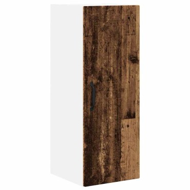vidaXL Ντουλάπα Τοίχου PORTO Παλιό ξύλο 30x31x80cm
