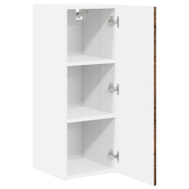 vidaXL Ντουλάπα Τοίχου PORTO Παλιό ξύλο 30x31x80cm