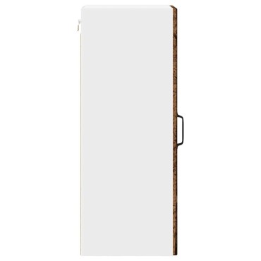 vidaXL Ντουλάπα Τοίχου PORTO Παλιό ξύλο 30x31x80cm