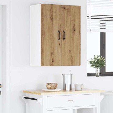 vidaXL Ντουλάπα Τοίχου PORTO Artisan Oak 30x31x80cm