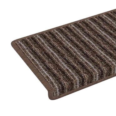 vidaXL Αυτοκόλλητα Ματ Σκαλοπατιών 15 τμχ. 65 x 21 x 4 cm Non-Slip
