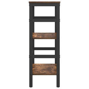 vidaXL Ράφι Βιβλίων 2 επιπέδων 60x29,5x81cm Επεξεργασμένο Ξύλο 1 τεμ.
