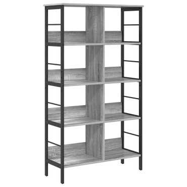 vidaXL Ράφι Βιβλίων 8 επιπέδων 82x32x144,5cm Επεξεργασμένο Ξύλο 1 τεμ.