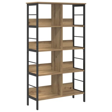 vidaXL Ράφι Βιβλίων 8 επιπέδων 82x32x144,5cm Επεξεργασμένο Ξύλο 1 τεμ.