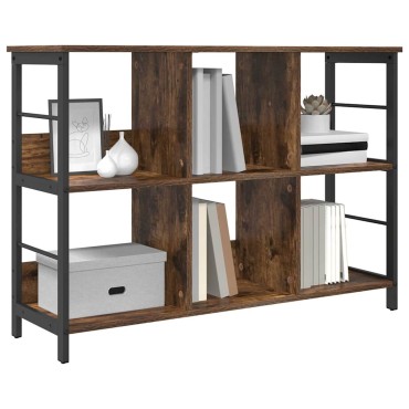 vidaXL Ράφι Βιβλίων 6 επιπέδων 102x32x72,5cm Επεξεργασμένο Ξύλο 1 τεμ.