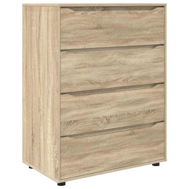 vidaXL Ντουλάπες Αποθήκευσης 80x48x105cm Επεξεργασμένο Ξύλο
