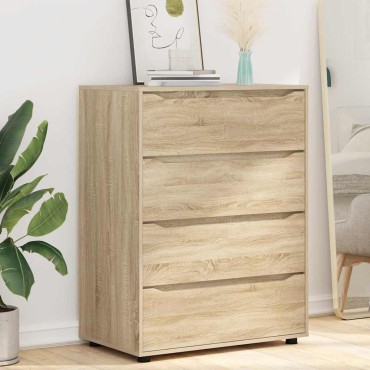 vidaXL Ντουλάπες Αποθήκευσης 80x48x105cm Επεξεργασμένο Ξύλο