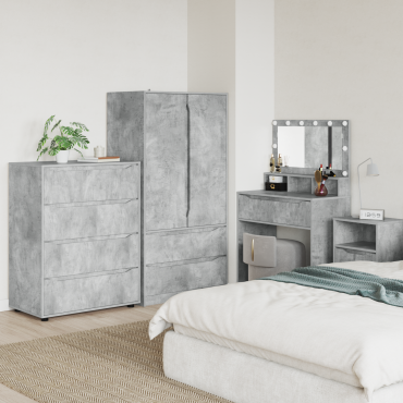 vidaXL Ντουλάπες Αποθήκευσης 80x48x105cm Επεξεργασμένο Ξύλο