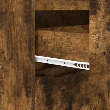 vidaXL Ντουλάπες Αποθήκευσης 80x48x105cm Επεξεργασμένο Ξύλο