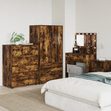 vidaXL Ντουλάπες Αποθήκευσης 80x48x105cm Επεξεργασμένο Ξύλο
