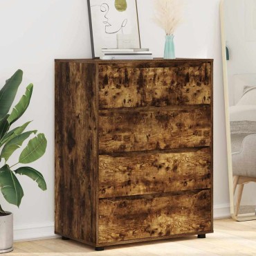 vidaXL Ντουλάπες Αποθήκευσης 80x48x105cm Επεξεργασμένο Ξύλο