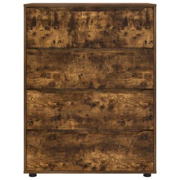 vidaXL Ντουλάπες Αποθήκευσης 80x48x105cm Επεξεργασμένο Ξύλο