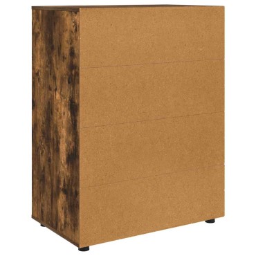 vidaXL Ντουλάπες Αποθήκευσης 80x48x105cm Επεξεργασμένο Ξύλο