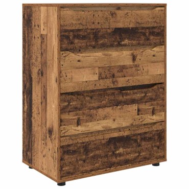 vidaXL Ντουλάπες Αποθήκευσης 80x48x105cm Επεξεργασμένο Ξύλο