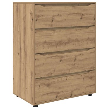 vidaXL Ντουλάπες Αποθήκευσης 80x48x105cm Επεξεργασμένο Ξύλο