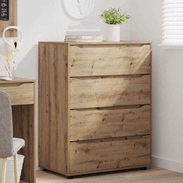 vidaXL Ντουλάπες Αποθήκευσης 80x48x105cm Επεξεργασμένο Ξύλο