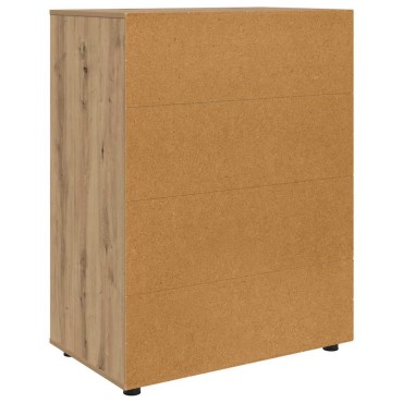 vidaXL Ντουλάπες Αποθήκευσης 80x48x105cm Επεξεργασμένο Ξύλο