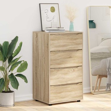 vidaXL Ντουλάπες Αποθήκευσης 60x48x105cm Επεξεργασμένο Ξύλο