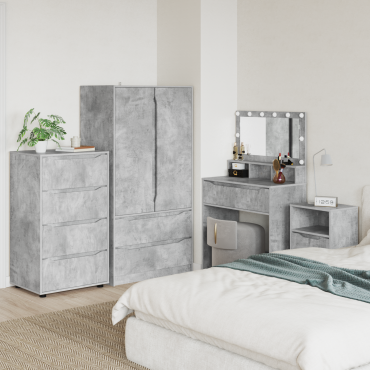 vidaXL Ντουλάπες Αποθήκευσης 60x48x105cm Επεξεργασμένο Ξύλο