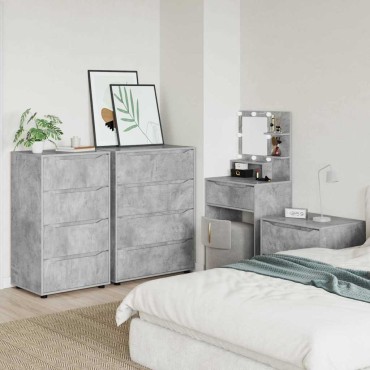 vidaXL Ντουλάπες Αποθήκευσης 60x48x105cm Επεξεργασμένο Ξύλο